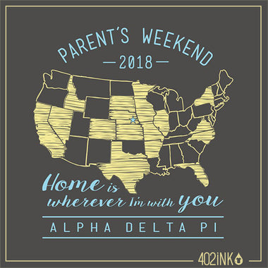 State Chapters Map Shirt