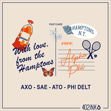 Hamptons Postcard Shirt