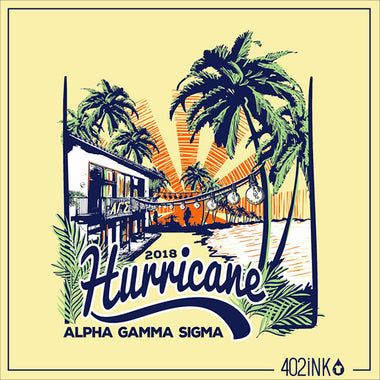 Tropical Hurricane Luau Shirt