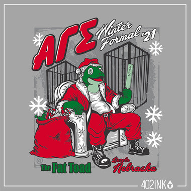 Santa Toad Winter Formal Shirt