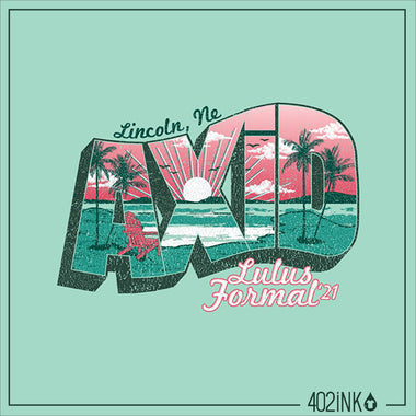 Greek Letter Lulus Beach Shirt