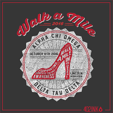 Walk a Mile Heels Shirt
