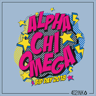 Superhero Bid Day Shirt