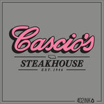 Cascio's Steakhouse Retro Logo