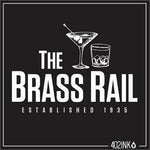 The Brass Rail Martini & Rocks Glass