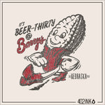 Beer-Thirty at Barry’s Corn Mascot