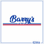 Barry’s Script Retro Logo