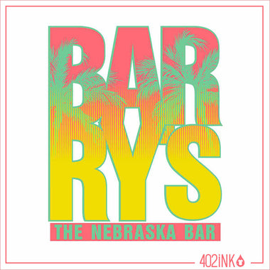 Barry’s Tropical Gradient Logo