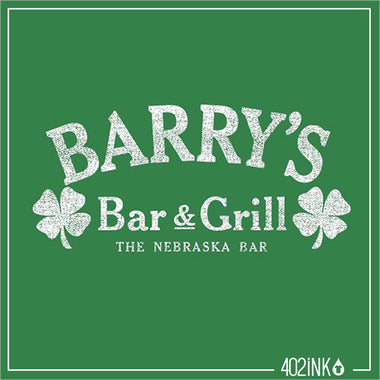 Barry’s St. Patrick’s Day Shamrock Logo