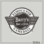 Barry’s Famous For Gamedays Logo