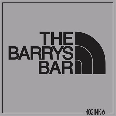 Barry’s North Face Parody Logo