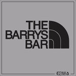 Barry’s North Face Parody Logo