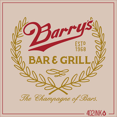 Barry’s Champagne of Bars Logo
