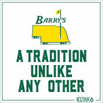 Barry’s Masters Golf Parody