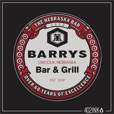 Barry’s Red Circle Anniversary Logo
