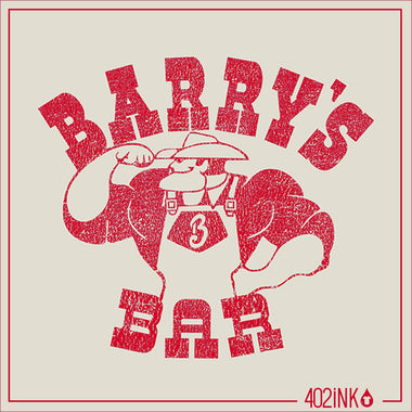 Barry’s Strongman Mascot Logo