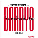 Barry’s Bold Vertical Logo