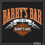 Barry’s Orange Bar Badge Logo