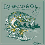 Backroad & Co Jumping Fish Design
