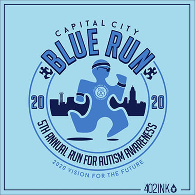 Capital City Blue Run 2020 Puzzle Runner