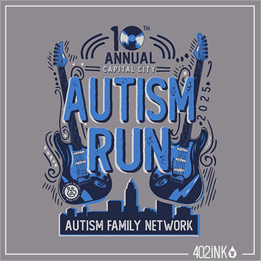 Autism Run 7th Annual Ornate Logo