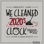 Absolutely Clean 2020s Clock