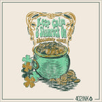 Keep Calm Shamrock Pot