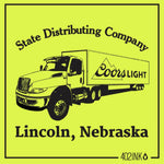State Distributing Coors Light Truck