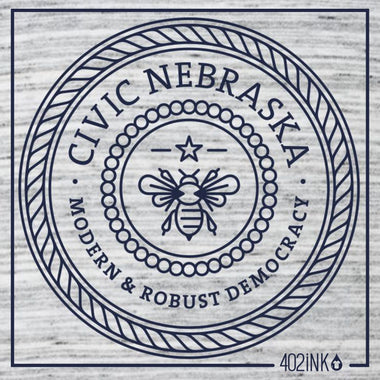 Civic Nebraska Democracy Seal