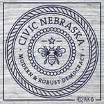 Civic Nebraska Democracy Seal