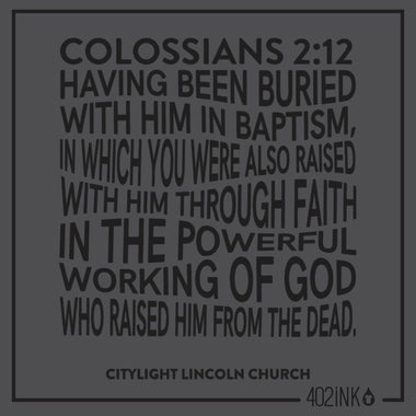 Colossians Baptism Scripture