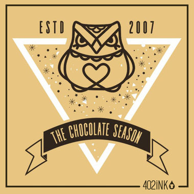 Chocolate Season Owl Badge