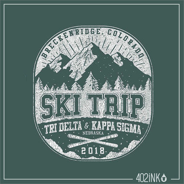 Classic Mountains Ski Shirt
