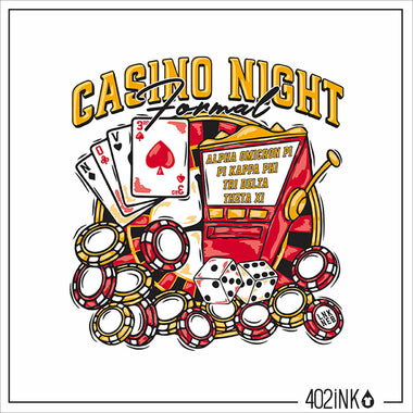 Casino Night Formal Shirt