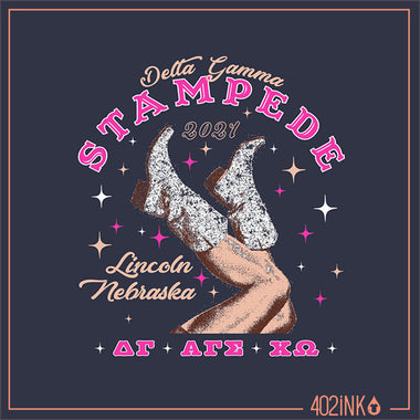 Glitter Boots Formal Shirt