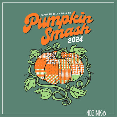 Patched Pumpkin Shirt