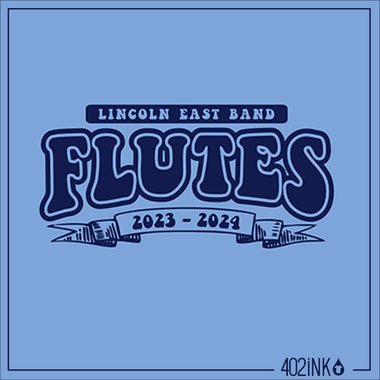 Lincoln East Banner Flutes Shirt