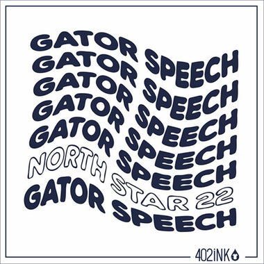 Gator Speech Wavy Shirt