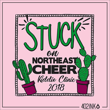 Stuck on Northeast Cheer Shirt