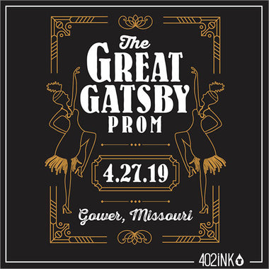 Great Gatsby Prom Shirt
