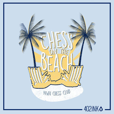 Chess on the Beach Tropical Chairs