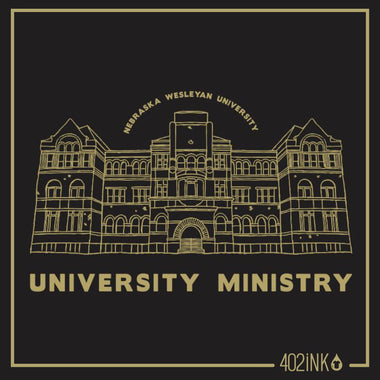 University Ministry Campus Line Art