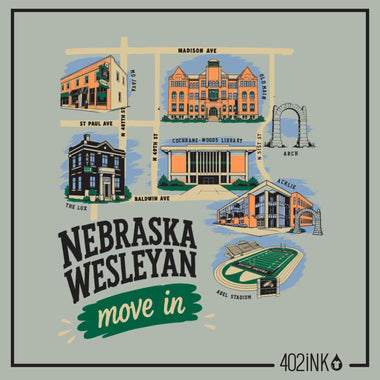 Move In Illustrated Campus Map