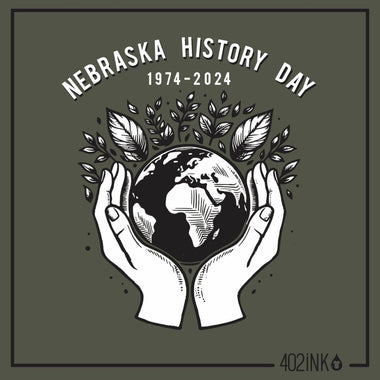 Nebraska History Day Hands Holding Earth