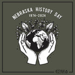 Nebraska History Day Hands Holding Earth