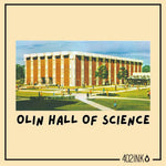 Olin Hall of Science Vintage Postcard