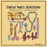 Student Nurses Association Medical Doodles