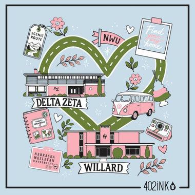 Delta Zeta and Willard Find Your Home Road Trip