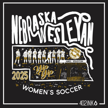 Womens Soccer Nebraska Shape Photo Collage