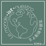 Our World Multilingual Globe Line Art
